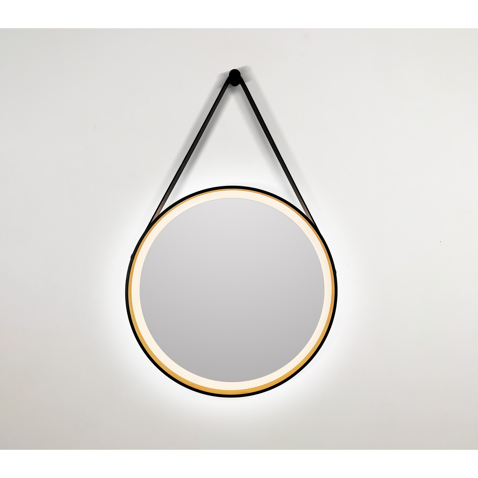 LED-Spiegel 'Black Verano' Ø 55 cm + product picture