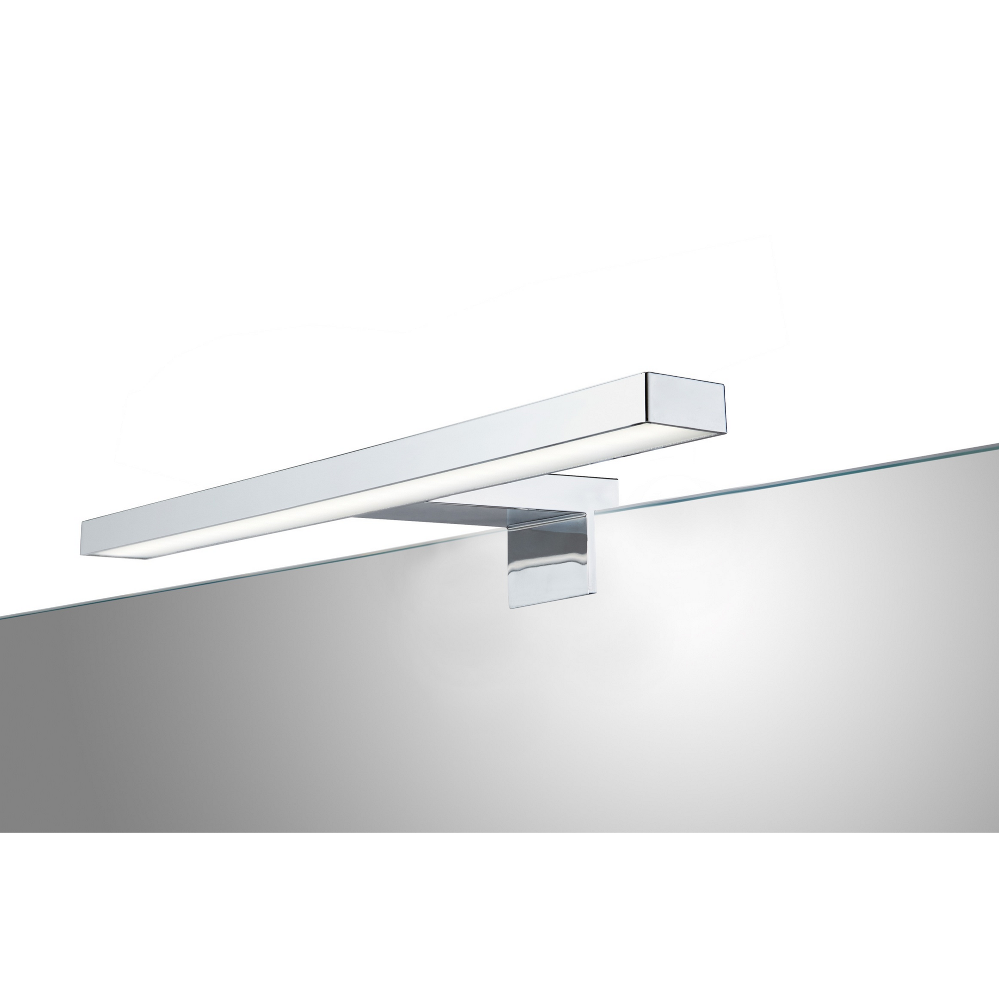 LED-Spiegelleuchte 'Faro' silber 30 x 10 cm + product picture