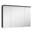 Verkleinertes Bild von Spiegelschrank 'OPTIpremio 2500maxus' schwarz 100 x 69,6 x 17,6 cm