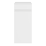 Verkleinertes Bild von Highboard 'OPTIpremio 2500maxus' weiß 40 x 91,2 x 35 cm