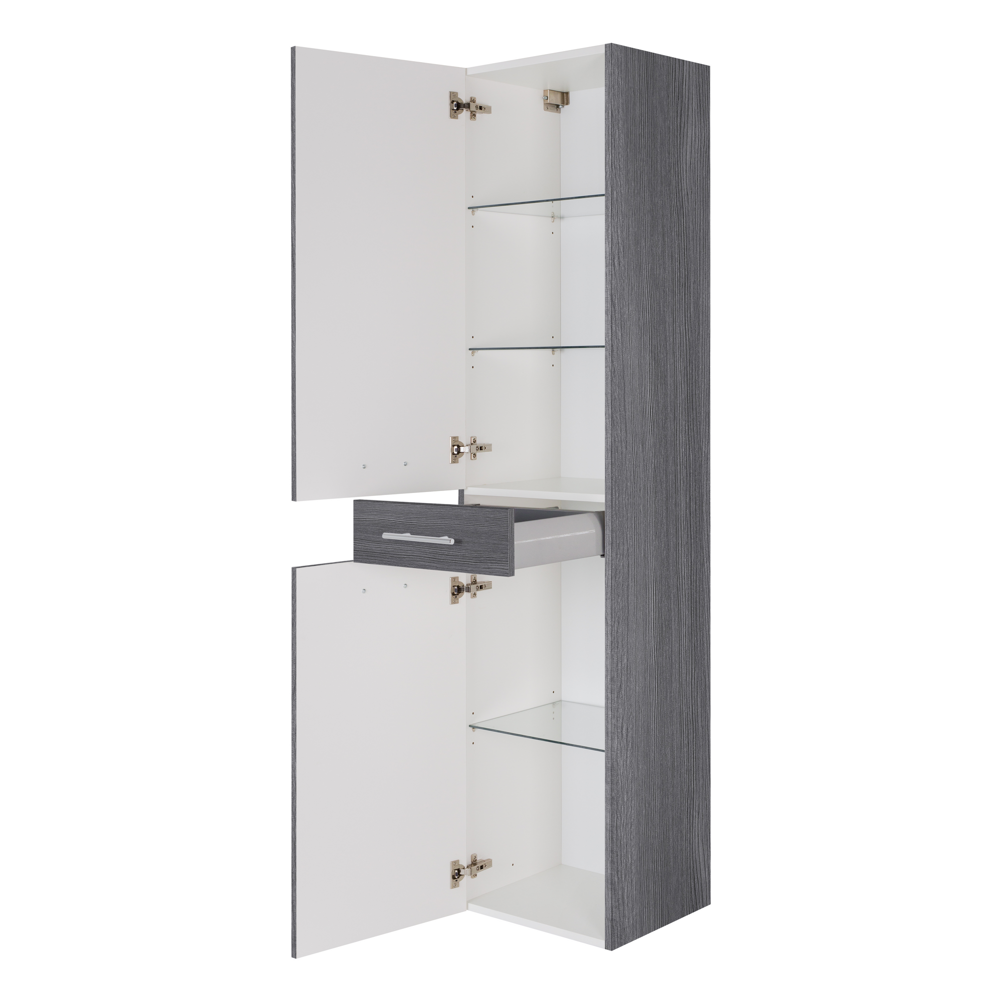 Beistellschrank 'OPTIpremio 2990' grau 40 x 178,7 x 34,8 cm + product picture