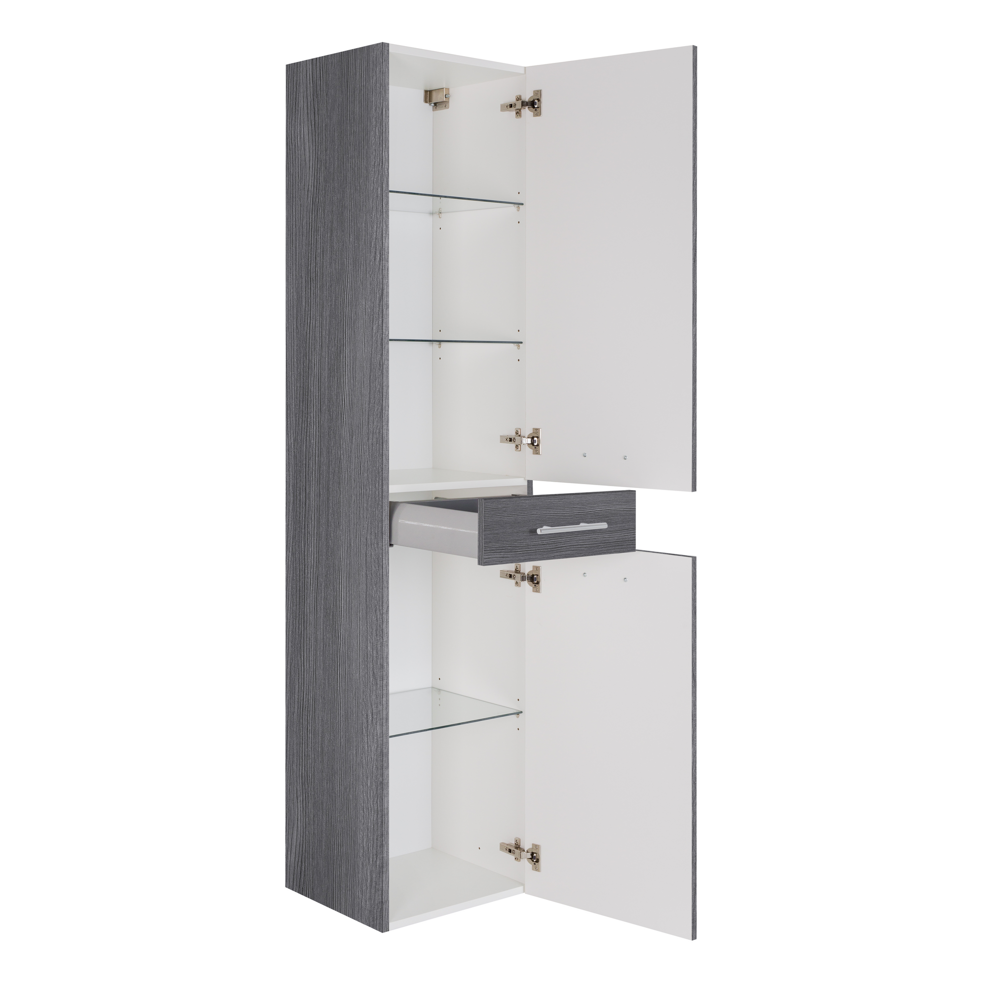 Beistellschrank 'OPTIpremio 2990' grau 40 x 178,7 x 34,8 cm + product picture