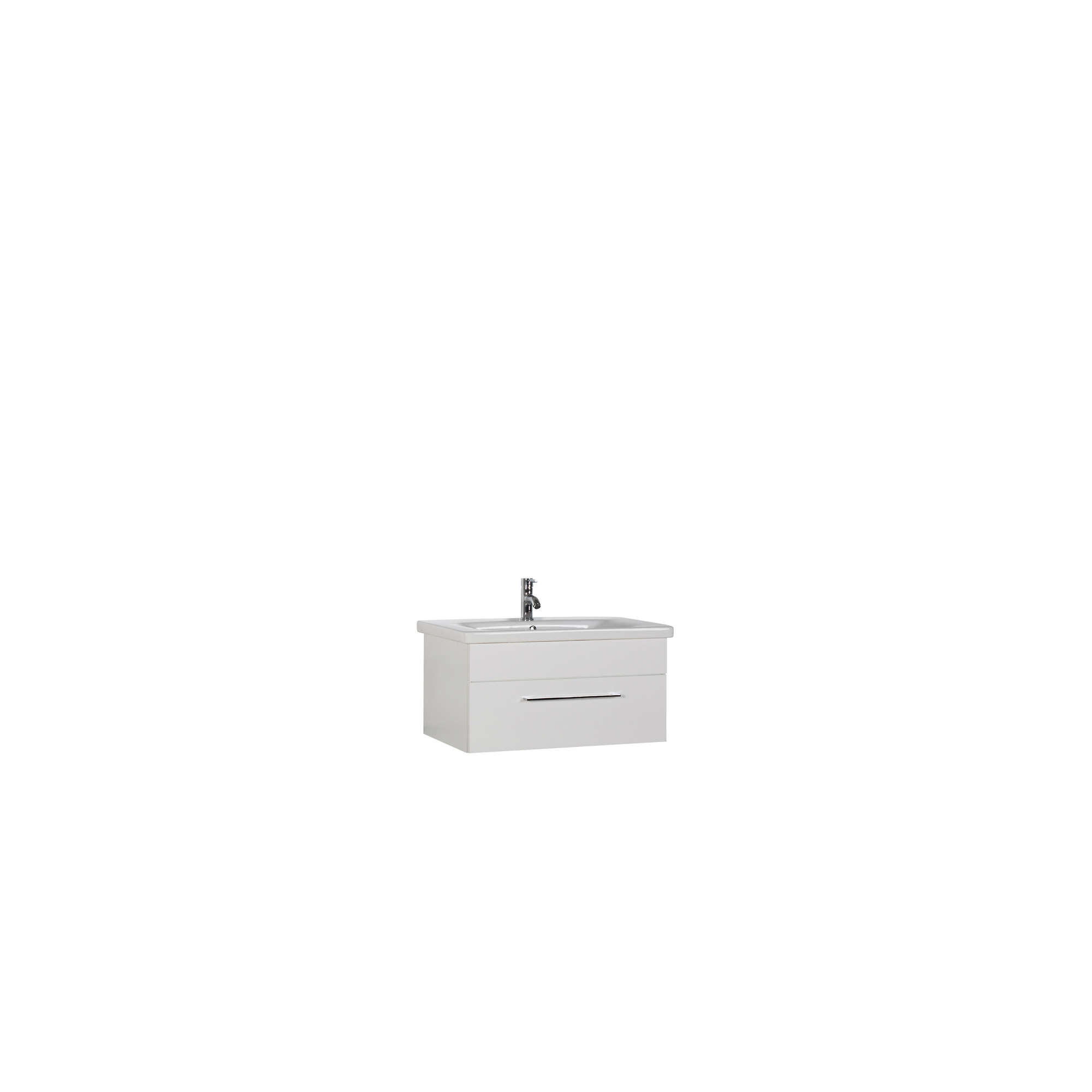 Waschtisch 'OPTIpremio 2400modern' weiß 80 x 40,6 x 45,5 cm + product picture