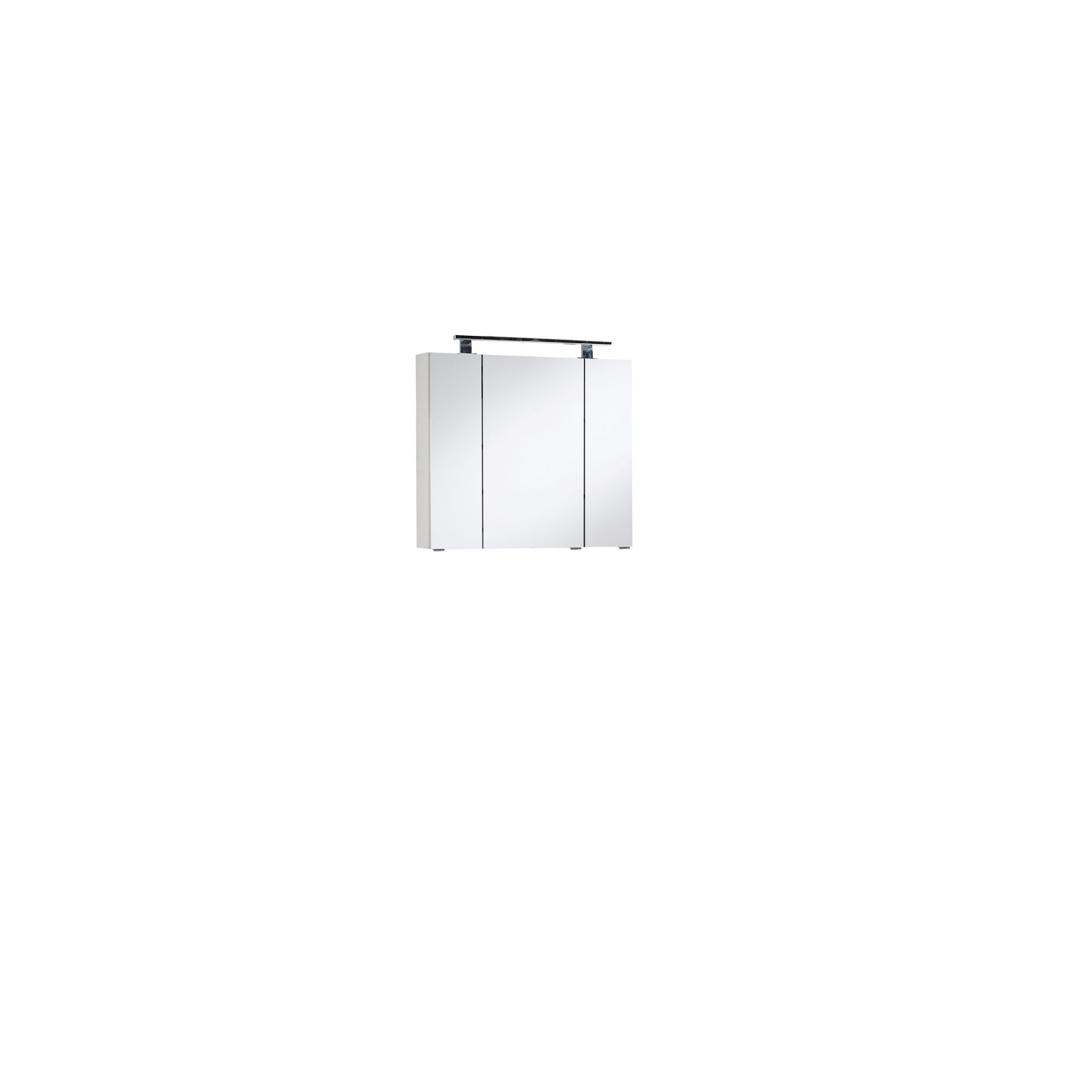 Spiegelschrank 'OPTIpremio 2400modern' weiß 80 x 68,2 x 13,6 cm + product picture