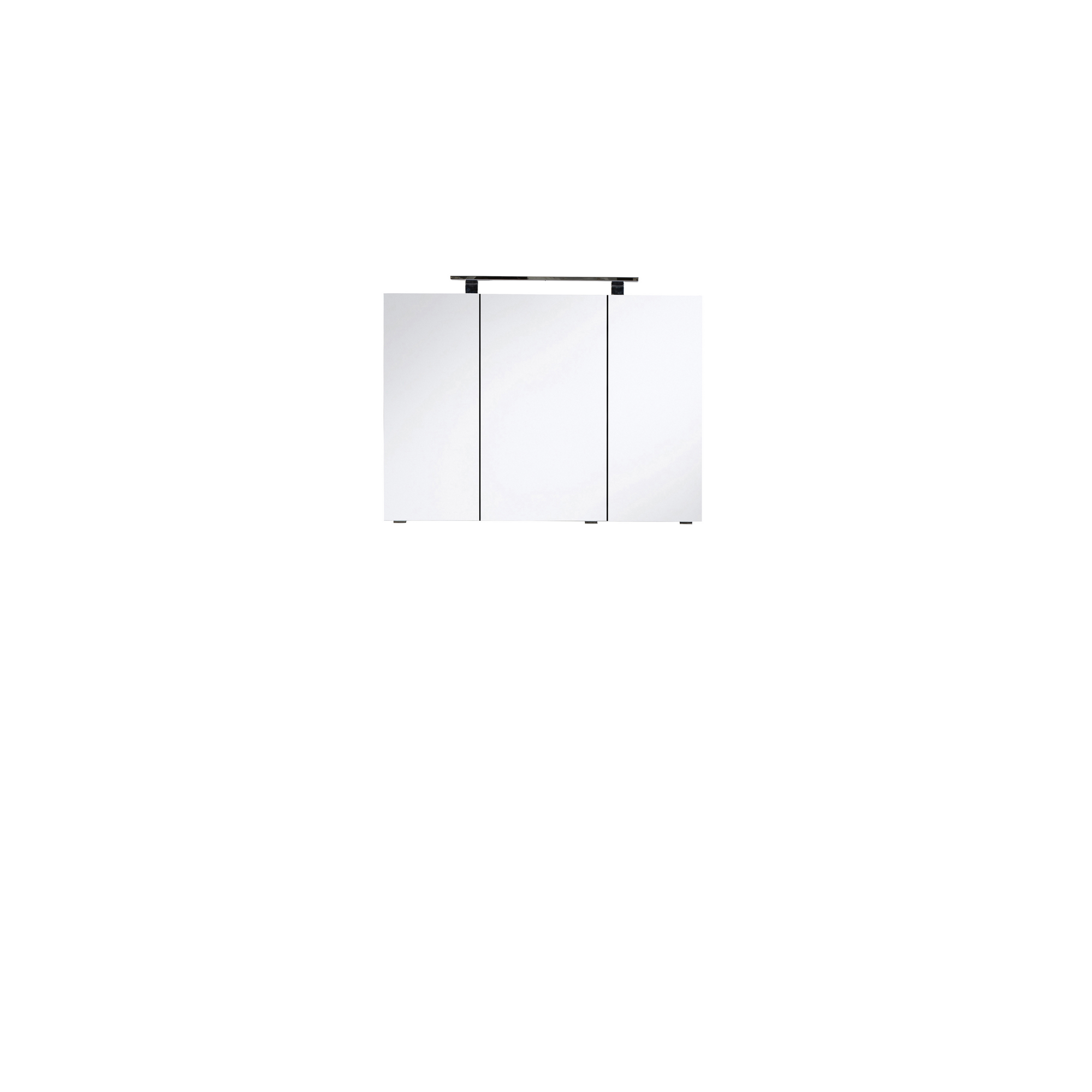 Spiegelschrank 'OPTIpremio 2400modern' weiß 100 x 68,2 x 13,6 cm + product picture