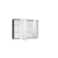 Verkleinertes Bild von Spiegelschrank 'OPTIpremio 2510clarus' schwarz 100 x 69,6 x 17,6 cm