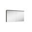 Verkleinertes Bild von Spiegelschrank 'OPTIpremio 2510clarus' schwarz 120 x 69,6 x 17,6 cm