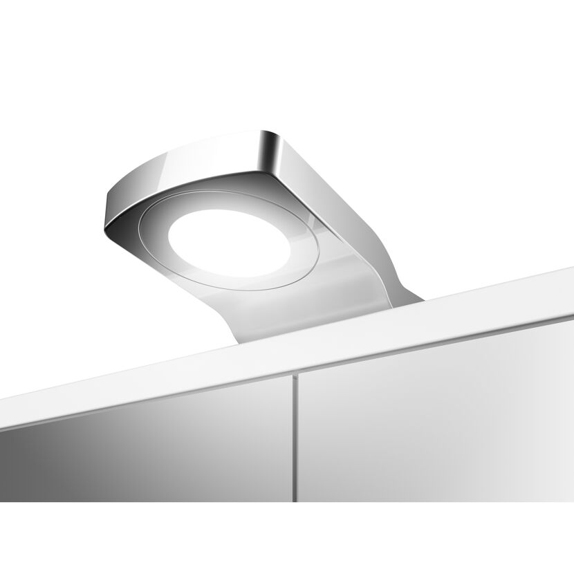 LED-Beleuchtung am Spiegelschrank