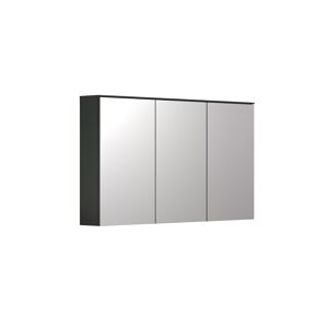 Spiegelschrank 'Synnax' anthrazit 120 x 70 x 17 cm