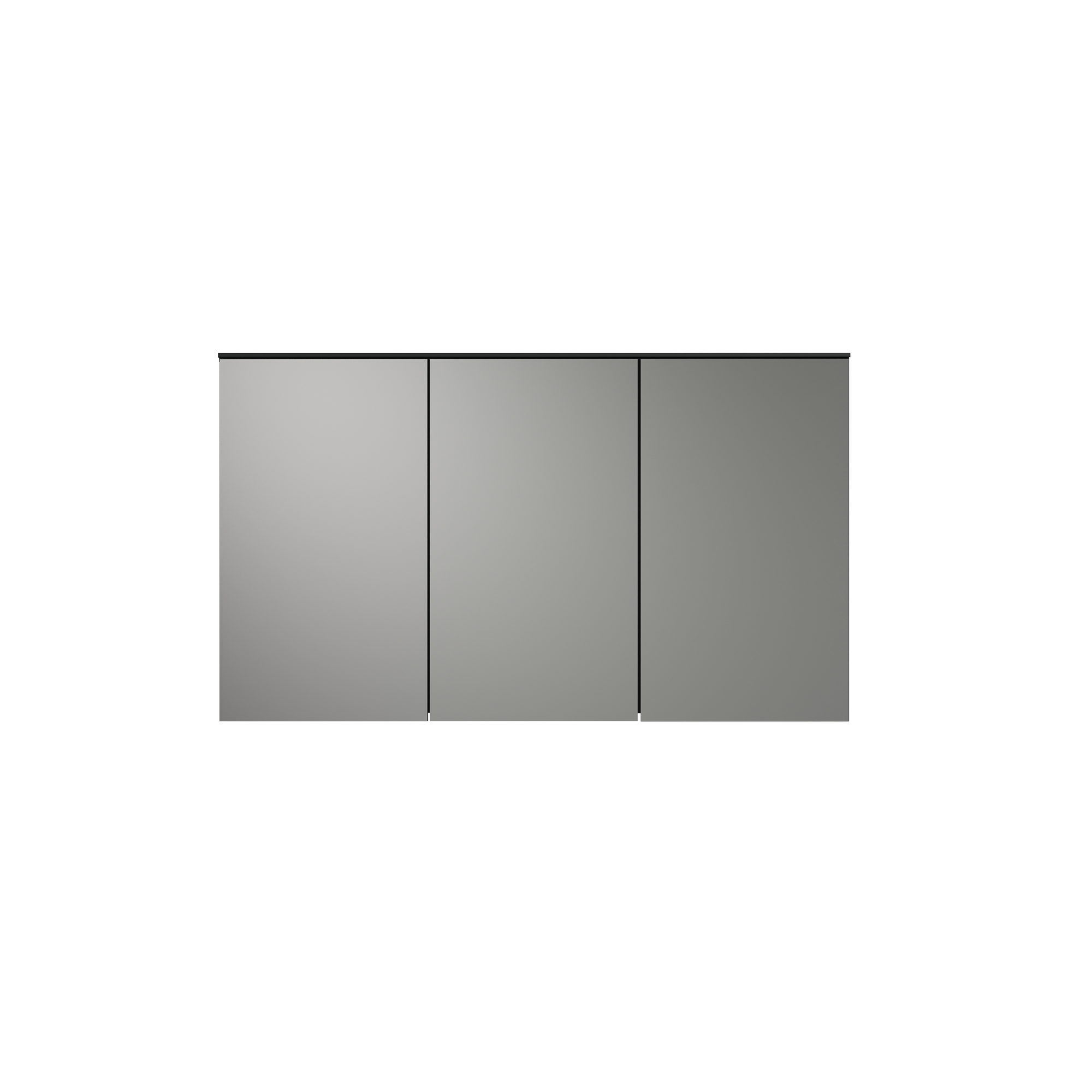 Spiegelschrank 'Synnax' anthrazit 120 x 70 x 17 cm
