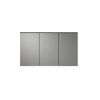 Spiegelschrank 'Synnax' anthrazit 120 x 70 x 17 cm