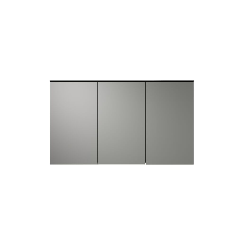 Spiegelschrank 'Synnax' anthrazit 120 x 70 x 17 cm