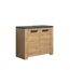 Waschbeckenunterschrank 'Follow' Artisan Eiche 79 x 67 x 35 cm