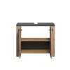 Waschbeckenunterschrank 'Follow' Artisan Eiche 79 x 67 x 35 cm