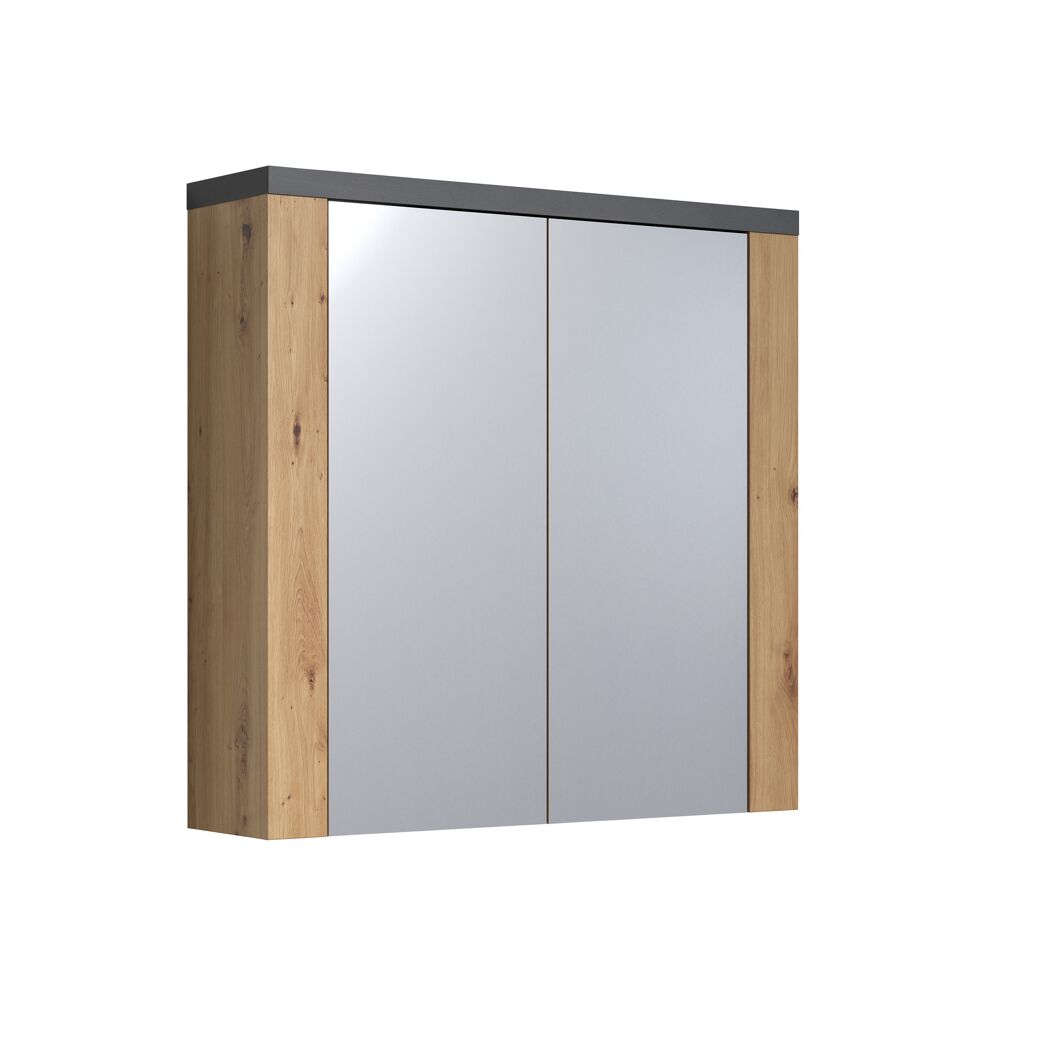 Spiegelschrank 'Follow' Artisan Eiche 79 x 78 x 20 cm