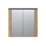 Spiegelschrank 'Follow' Artisan Eiche 79 x 78 x 20 cm