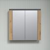 Spiegelschrank 'Follow' Artisan Eiche 79 x 78 x 20 cm