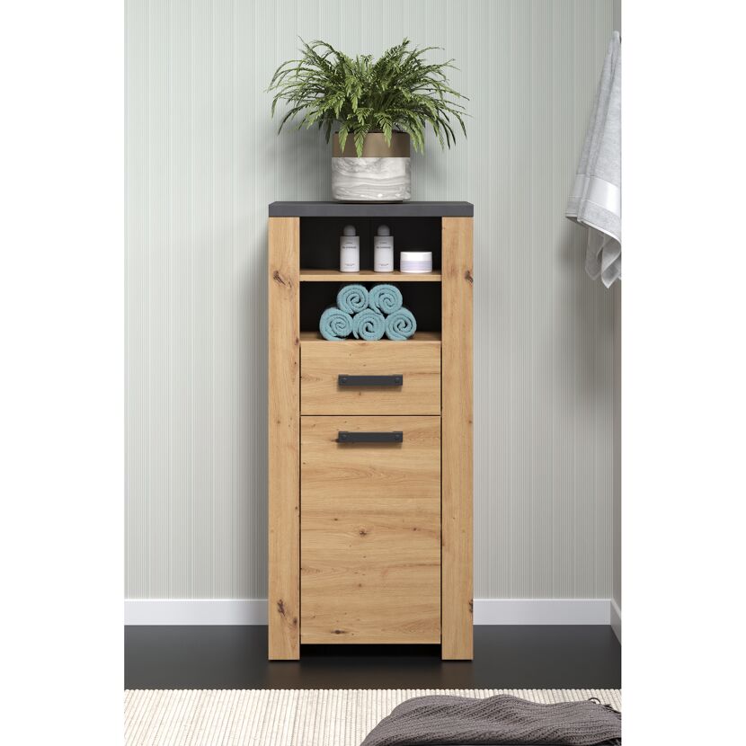 Standschrank 'Follow' Artisan Eiche 53 x 118 x 35 cm