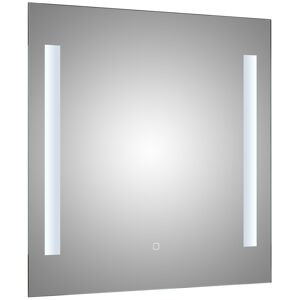 LED-Spiegel 'Primo' anthrazit 70 x 70 x 3