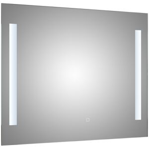 LED-Spiegel 'Primo' anthrazit 90 x 70 x 3