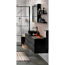 LED-Spiegelschrank 'Cool Fire' schwarz 60 x 90 x 16,1 cm
