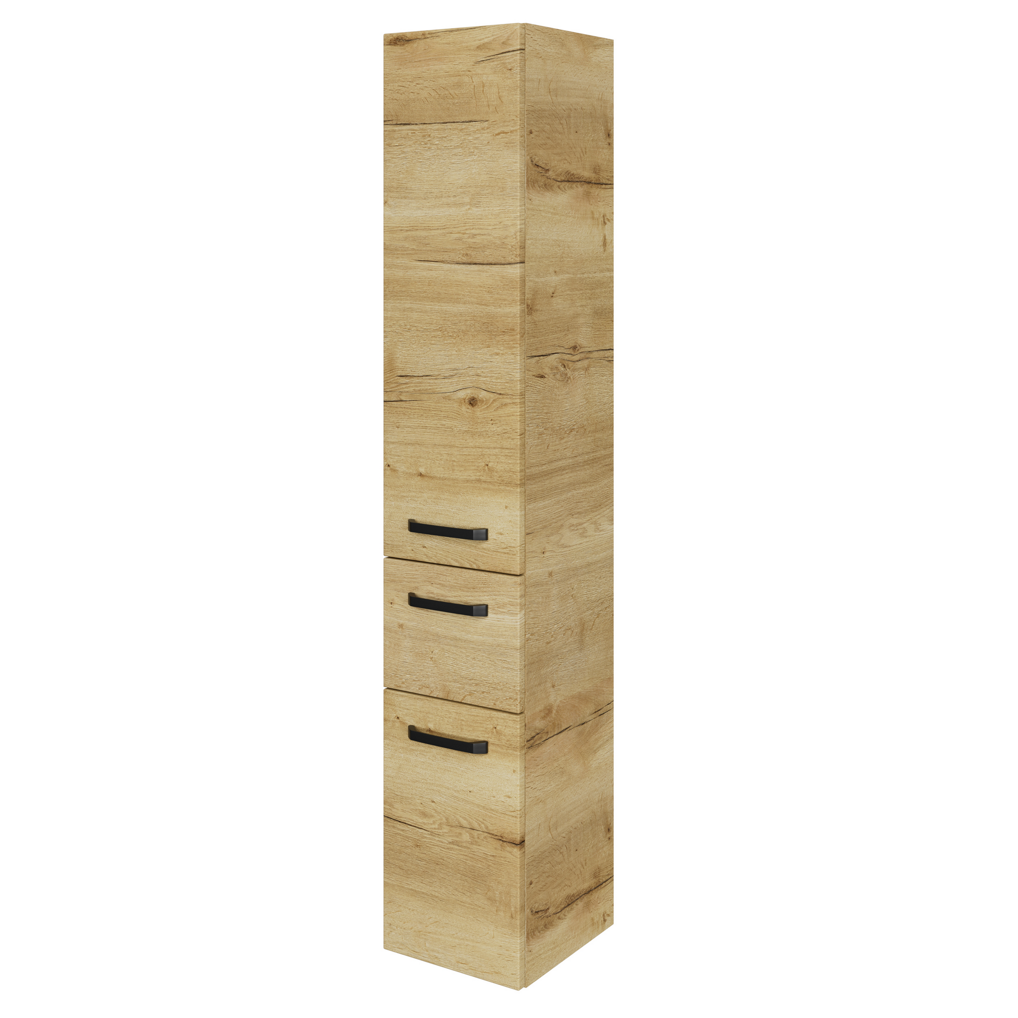 Hochschrank 'Bahamas' braun foliert 30 x 168 x 33 cm