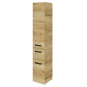 Hochschrank 'Bahamas' braun foliert 30 x 168 x 33 cm
