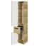 Hochschrank 'Bahamas' braun foliert 30 x 168 x 33 cm