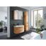 Hochschrank 'Bahamas' braun foliert 30 x 168 x 33 cm