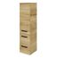 Midischrank 'Bahamas' braun foliert Eiche 30 x 121 x 33 cm