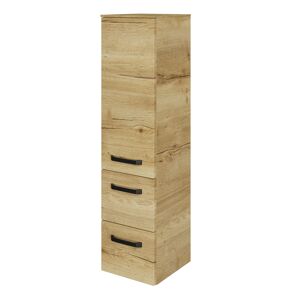 Midischrank 'Bahamas' braun foliert Eiche 30 x 121 x 33 cm