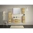 Midischrank 'Bahamas' braun foliert Eiche 30 x 121 x 33 cm