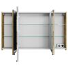 Spiegelschrank 'Bahamas' braun 120 x 70,3 x 17 cm