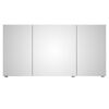 Spiegelschrank 'Bahamas' braun 140 x 70,3 x 17 cm