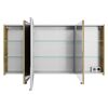 Spiegelschrank 'Bahamas' braun 140 x 70,3 x 17 cm