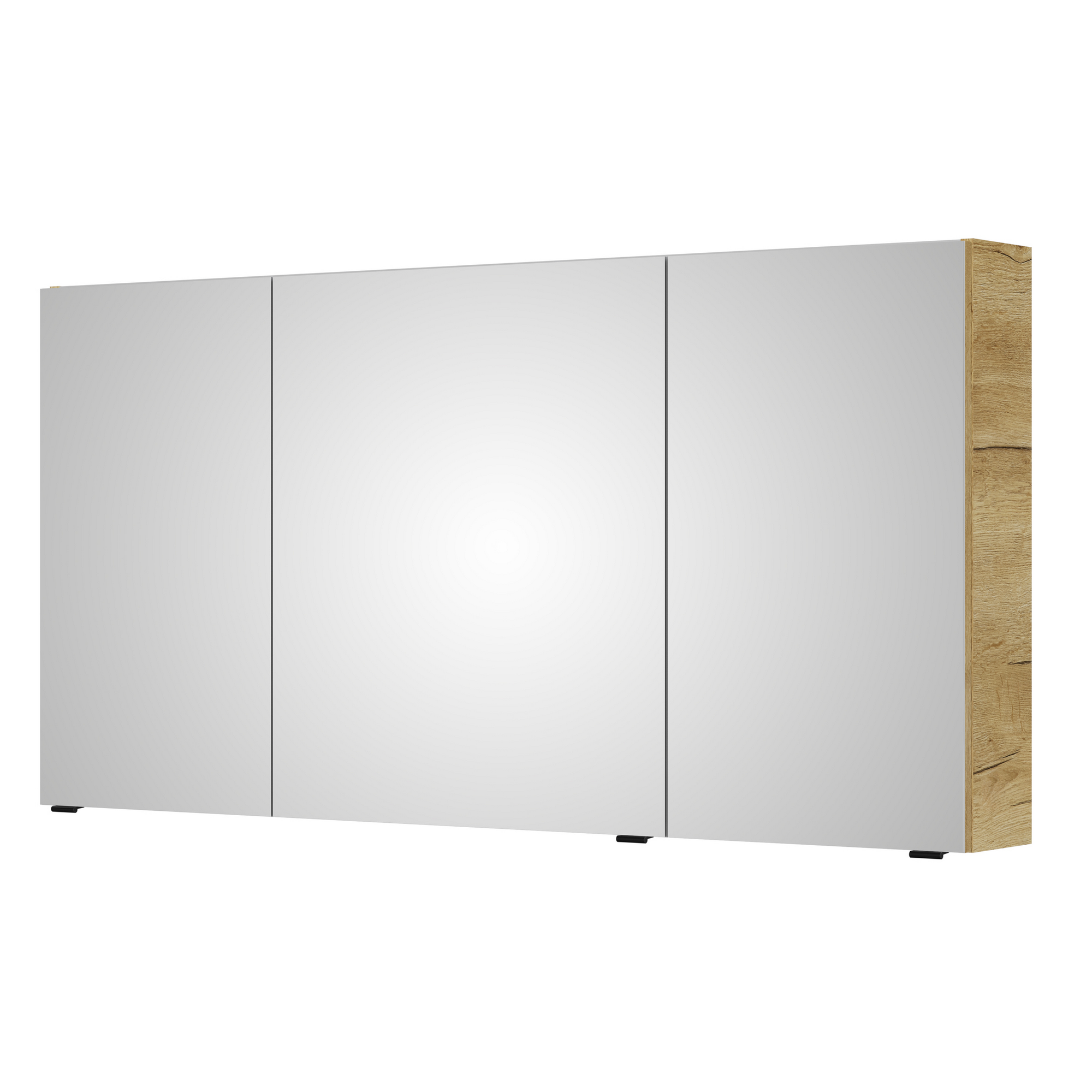 Spiegelschrank 'Bahamas' braun 140 x 70,3 x 17 cm