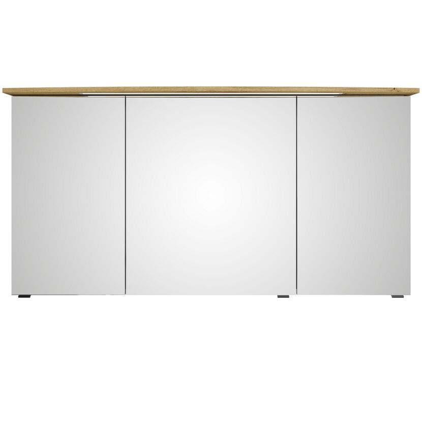 Dreitüriger Spiegelschrank mit Beleuchtung