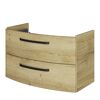 Waschbeckenunterschrank 'Bahamas' braun foliert 80 x 49,2 x 43 cm