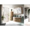 Waschbeckenunterschrank 'Bahamas' braun foliert 116,3 x 49,2 x 46 cm