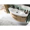Waschbeckenunterschrank 'Bahamas' braun foliert 116,3 x 49,2 x 46 cm