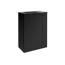 Waschbeckenunterschrank 'SBC' schwarz matt 44 x 60 x 24,3 cm links