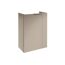 Waschbeckenunterschrank 'SBC' grau matt 44 x 60 x 24,3 cm links