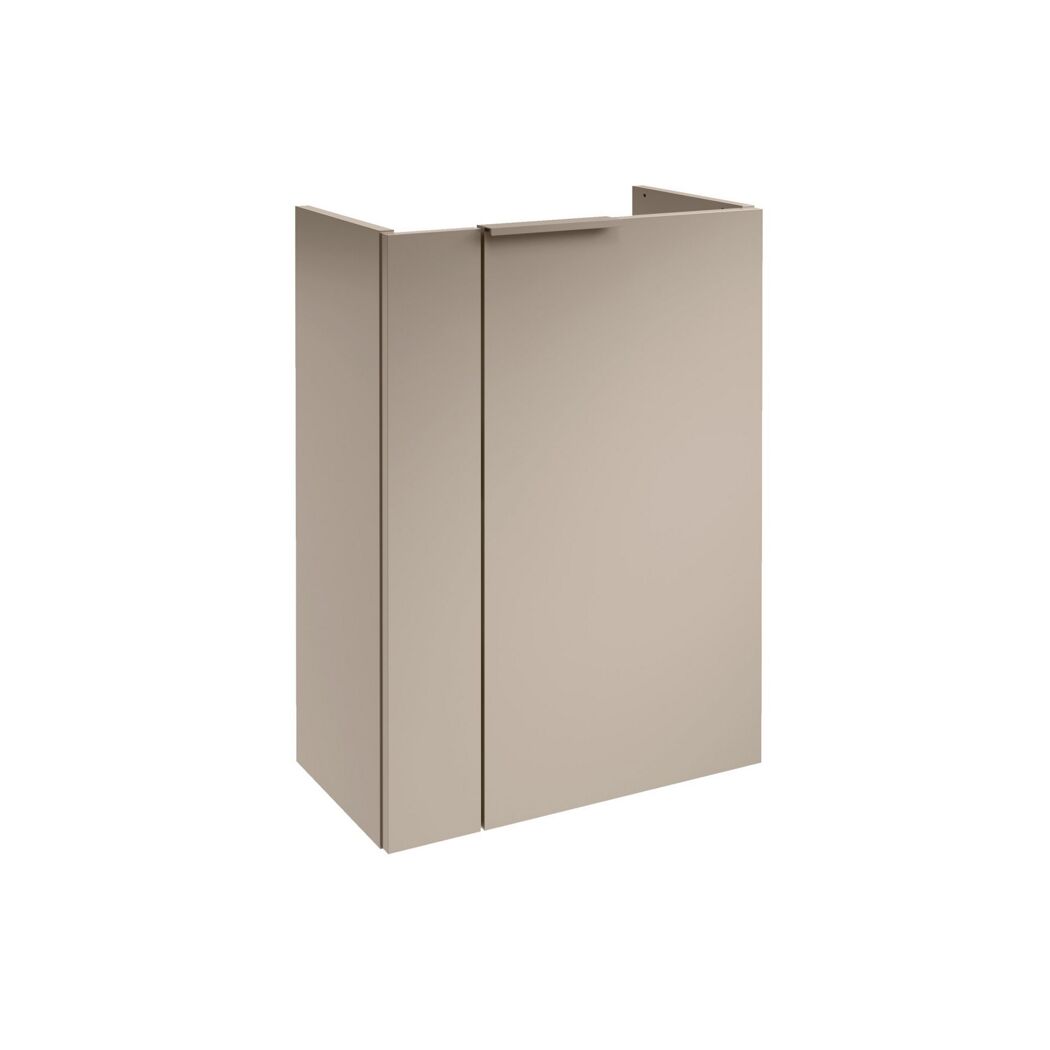 Waschbeckenunterschrank 'SBC' grau matt 44 x 60 x 24 cm rechts