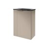 Waschbeckenunterschrank 'SBC' grau matt 44 x 60 x 24 cm rechts