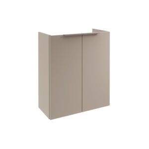 Waschbeckenunterschrank 'SBC' grau matt 52 x 60 x 24,3 cm