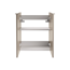 Waschbeckenunterschrank 'SBC' grau matt 52 x 60 x 24,3 cm