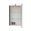 LED-Spiegelschrank 'SBC' schwarz matt 40 x 68 x 15,3 cm rechts