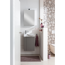 LED-Spiegelschrank 'SBC' grau 40 x 68 x 15,3 cm links