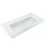 Waschbecken mit Unterschrank 'B.Paris' grau matt 90,5 x 49,8 x 46,5 cm