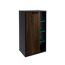 Midischrank 'B.Paris' schwarz matt 47 x 84,2 x 32 cm